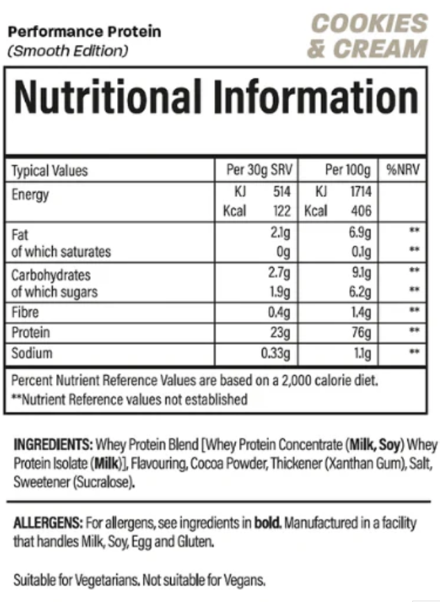 TRAINED BY JP PERFORMANCE SMOOTH EDITION PROTEIN 2KG